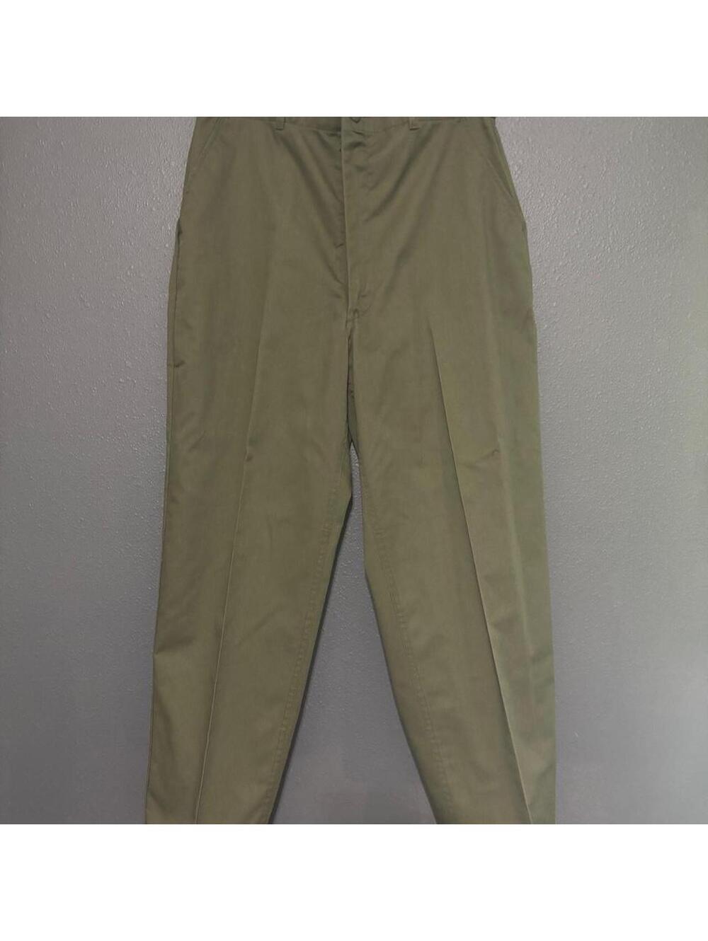 Military issue pants. J.H. Rutter Rex Mfg. OG-507 Olive Green Utility Pants